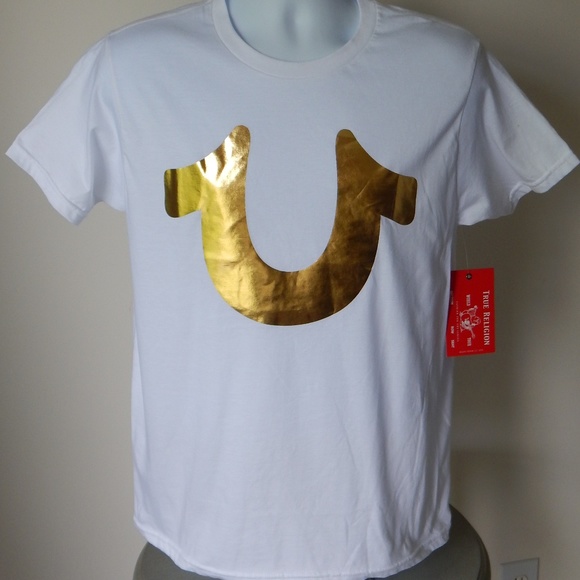 true religion white t shirt